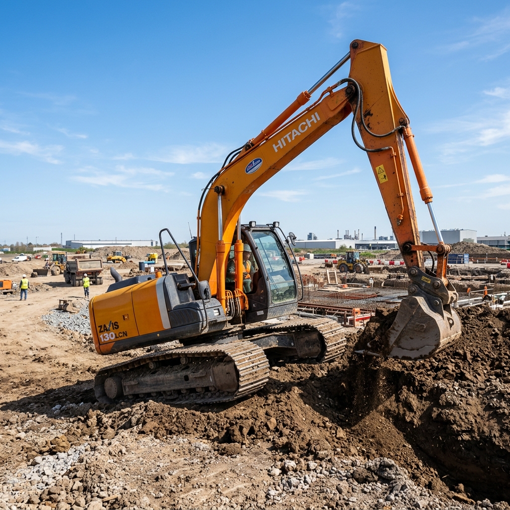 Hitachi Zaxis 130 Ekskavatör Hafriyat